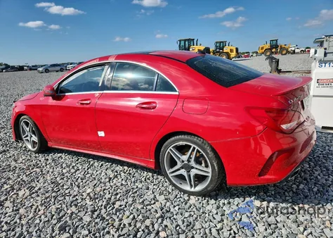 2015 Mercedes-Benz Cla 250 z USA, uszkodzony, nr VIN WDDSJ4EB2FN179506